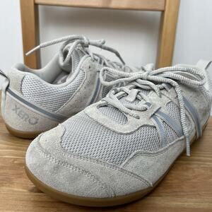 Xero Women’s US 8.5 Prio Suede Barefoot Shoes Minimalist Sneakers XY08-11 Gray